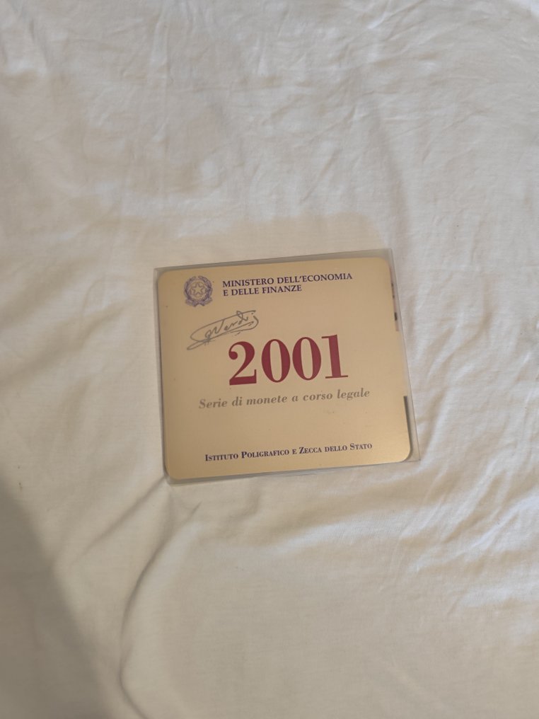 意大利，共和国 Serie divisionale 2001 "Giuseppe Verdi" Fdc  (没有保留价) #1.0