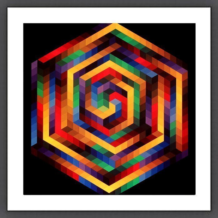 Victor Vasarely (1906-1997) - HAT-B #1.0