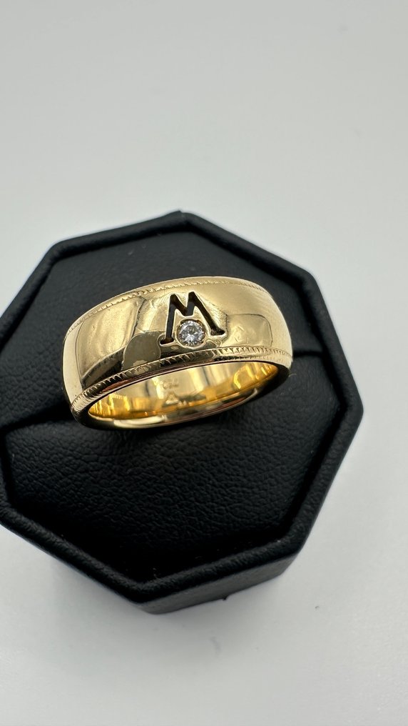 Handmade - Bague - 18 carats Or jaune Diamant (Naturelle) - Wellendorff #1.0