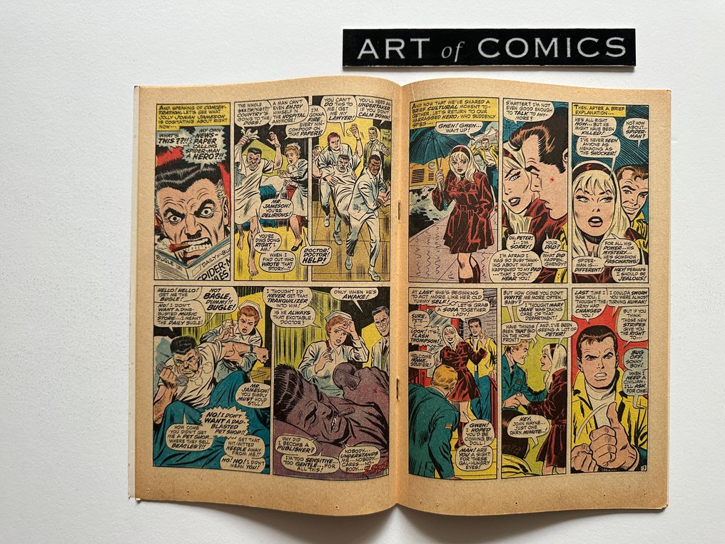 The Amazing Spider-Man #72 - Shocker Appearance - 1 Comic - First edition - 1969 #4.3