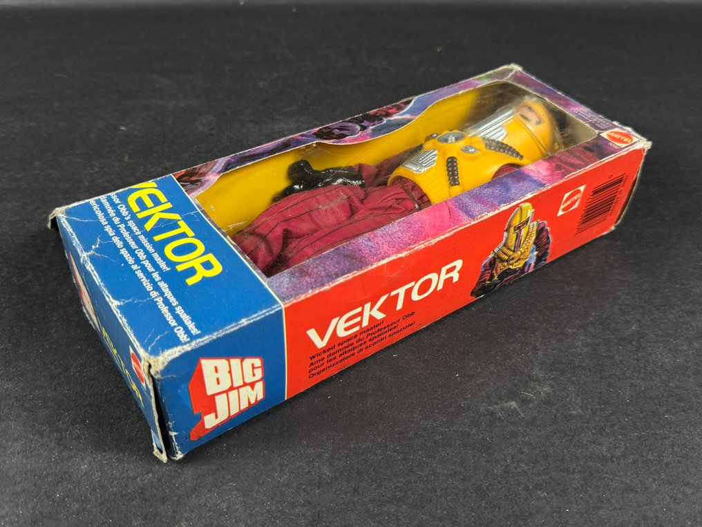 Mattel - 可动人偶 Big Jim - Vektor - ref. 9297 - 1980-1990 - 意大利 #2.1