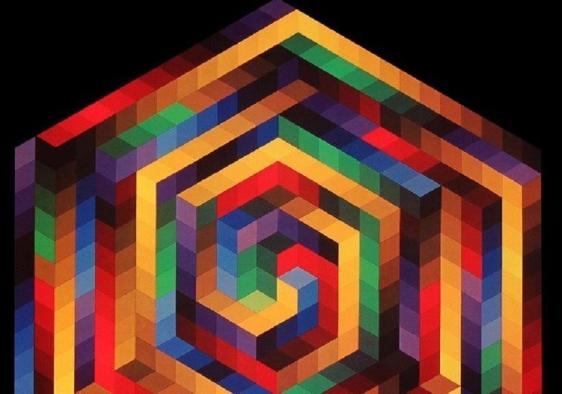 Victor Vasarely (1906-1997) - HAT-B #2.1