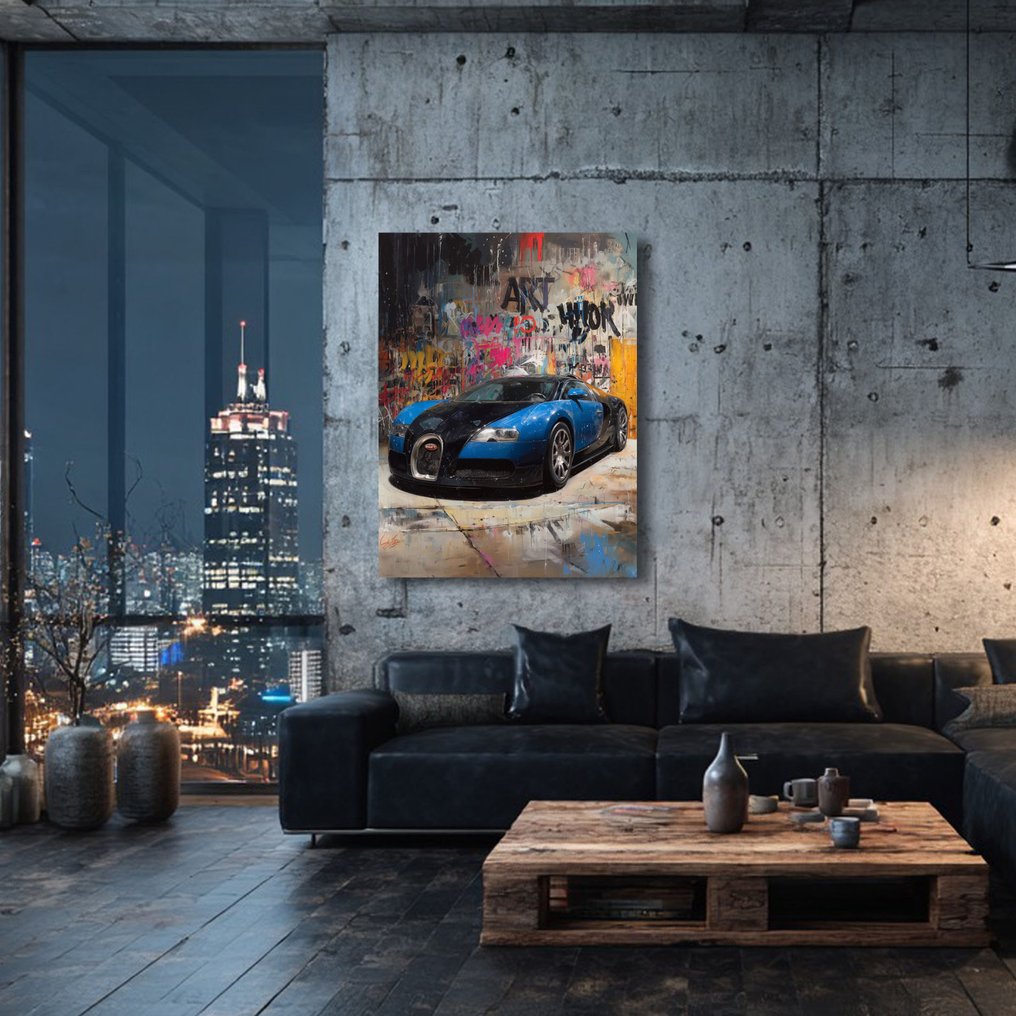 IPR Graph - Bugatti Veyron – “Graffiti de poder #1.0