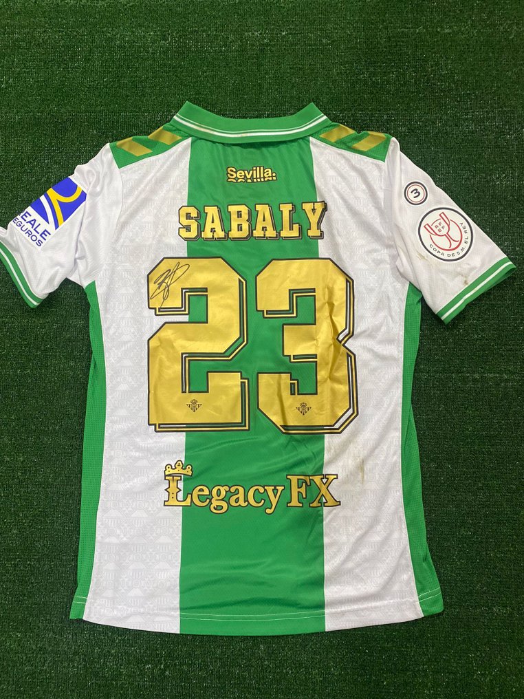 Betis Siviglia - Coppa del Rey - Youssouf Sabaly - 2023 - Ποδοσφαιρική φανέλα #1.0