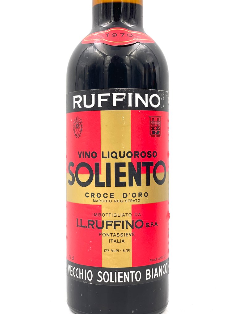 1970 Ruffino: Vecchio Salento Bianco Croce d'Oro - 16% - Απουλία - 4 Φιάλες (0,72 L) #3.2