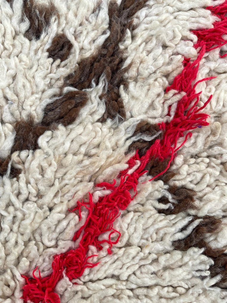 Μαροκινό χαλί, μποέμικη διακόσμηση, μικρό vintage χαλί Μπερμπέρης – χειροποίητο μαλλί – αυθεντική - Χαλί - 175 cm - 75 cm - Χειροποίητο χαλί από μαλλί #4.3