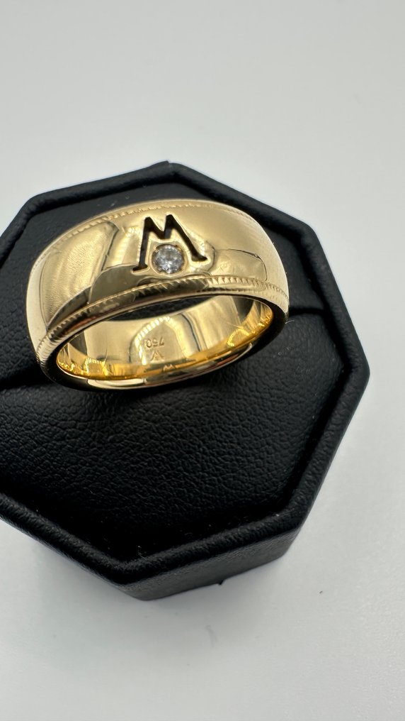 Handmade - Bague - 18 carats Or jaune Diamant (Naturelle) - Wellendorff #2.1