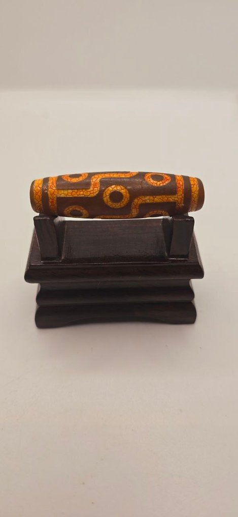 珠子 - 串珠 Dzi 九眼 #1.0