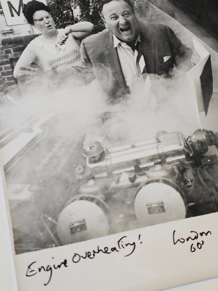 Michael Joseph (1941-) - Engine overheating - authentic vintage darkroom print #4.3