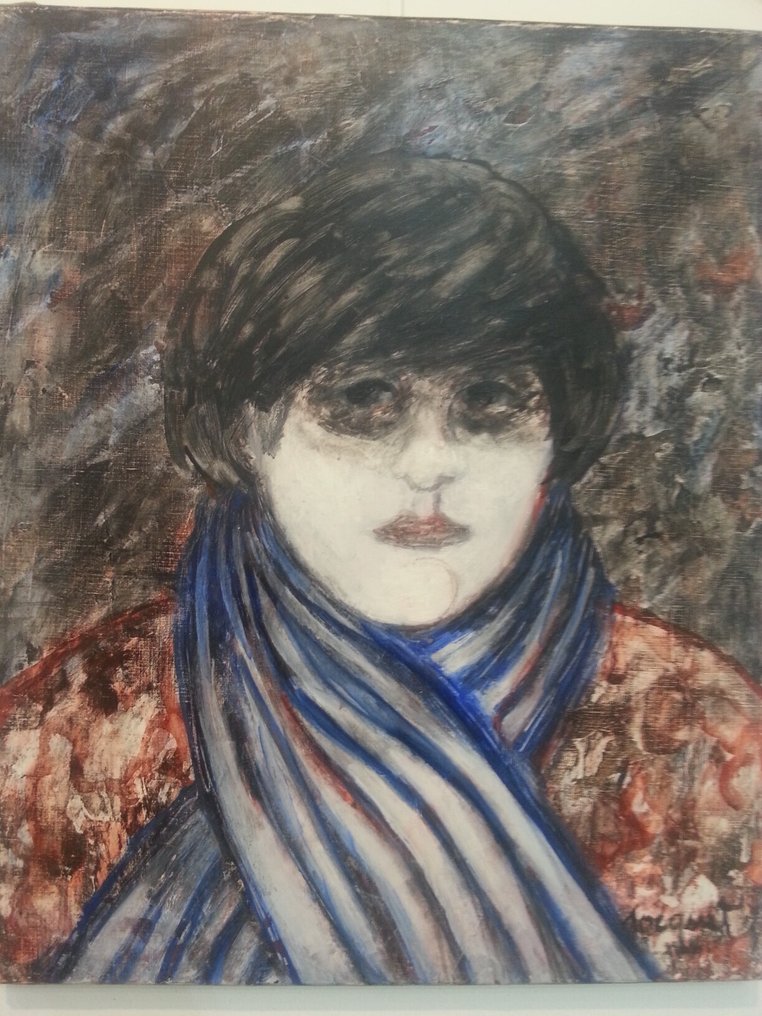 Jeanne Socquet (1928-2024) - L'écharpe bleue #1.0