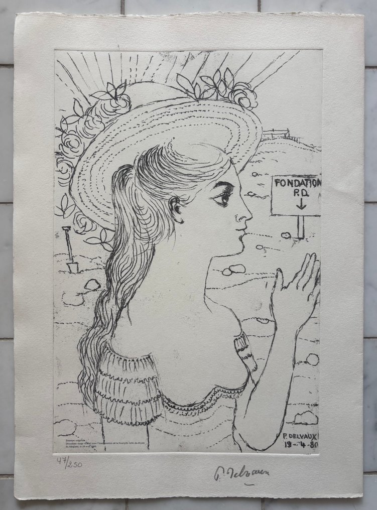 Paul Delvaux - La Femme du Silence #3.2