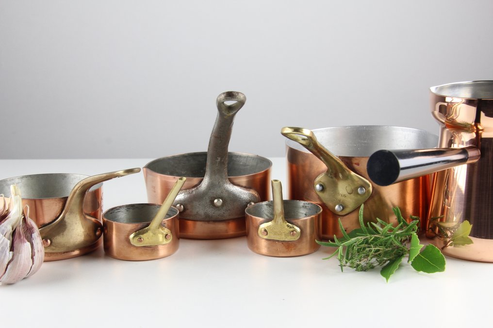 Culinox, Falk, Leclerq - Τηγάνι (6) - Χαλκός, Κασσίτερος, Ορείχαλκος #1.0