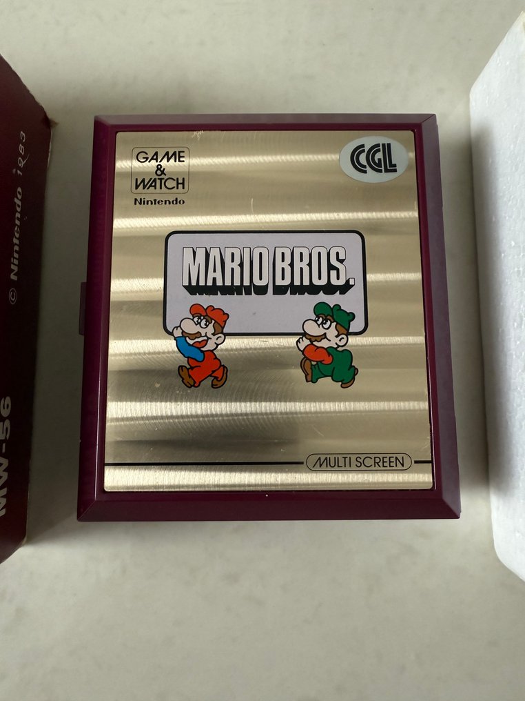 Nintendo - Game & Watch - Multi Screen - Complete - Mario Bros (MW-56) Fully Working - CGL version - Håndholdt spillkonsoll - I original eske #1.0