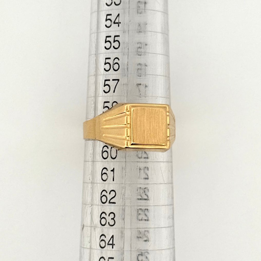 χωρίς τιμή ασφαλείας - Handmade - Δαχτυλίδι - 3.3 g - 18 καράτια Κίτρινο χρυσό #4.3