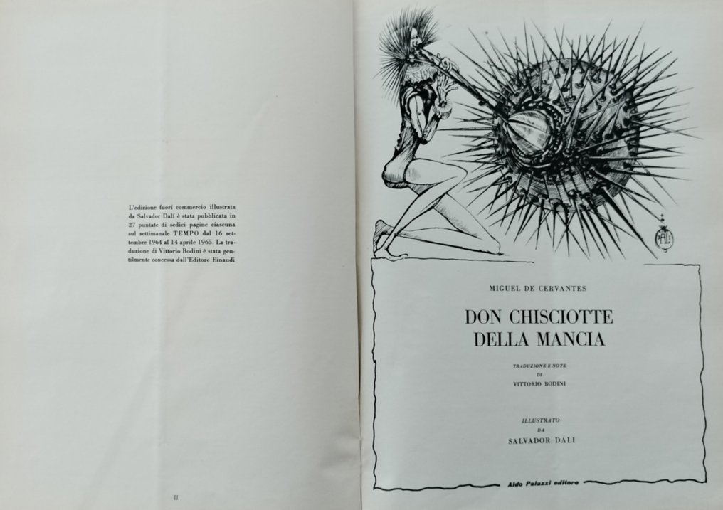 Salvador Dali - Don Quijote de la Mancha. (Ilustrado por Salvador Dalí) - 1965 #1.0