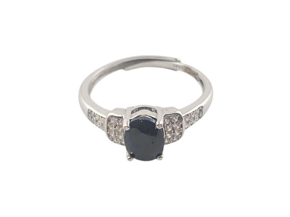 Sans Prix de Réserve - Bague Argent - 0.92ct. tw. Saphir #1.0