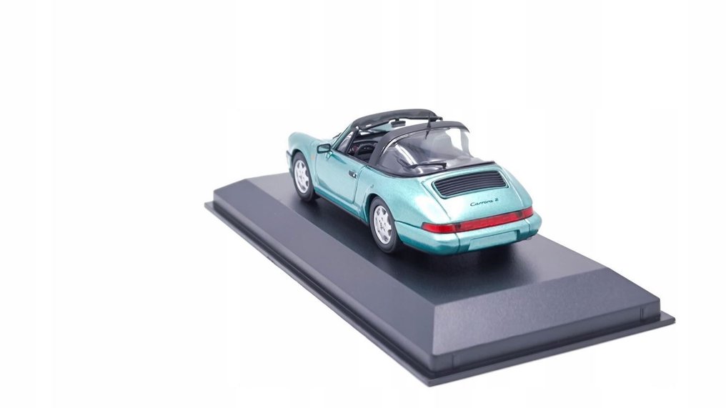 MaXichamps 1:43 - Modellauto - Porsche 911 Carrera 2 Targa 1991 - Green Metallic #3.2