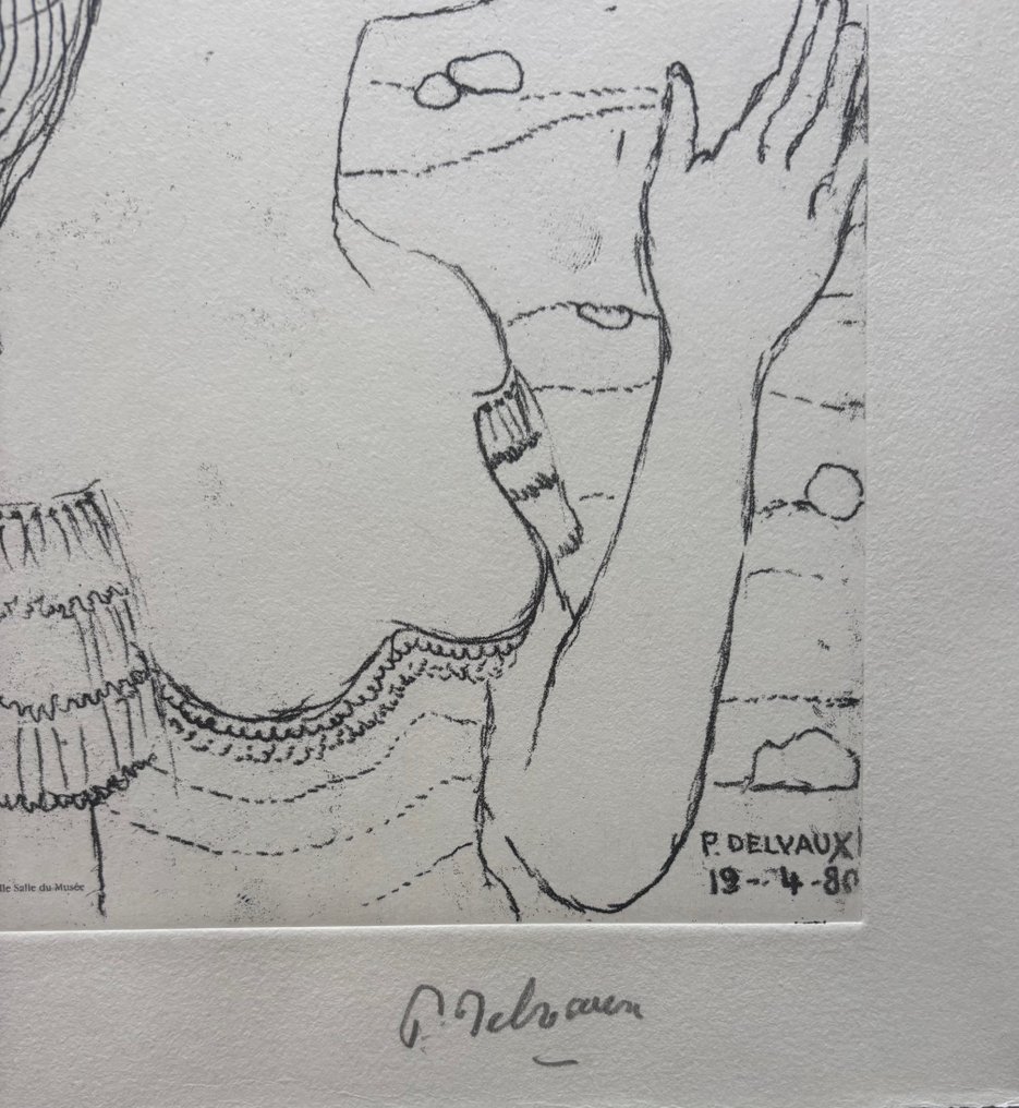 Paul Delvaux - La Femme du Silence #2.1