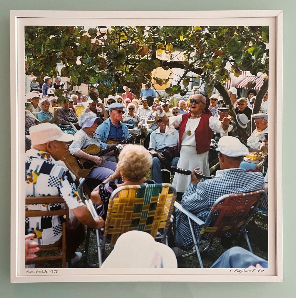 Andy Sweet (1953-1982) - Musicians in Lummus Park, Miami Beach FL, 1979 #1.0