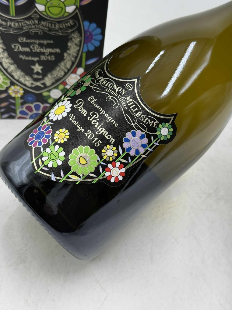 2015 Dom Pérignon, Edition Murakami Green Flower - Champán Brut - 1 Botella (0,75 L) #1.0