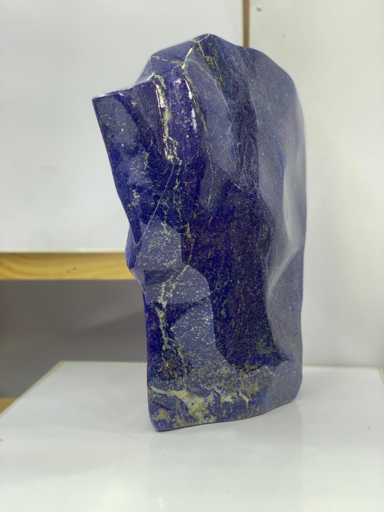 LAPIS **LAZURITE**  ABSTRACT SCULPTURE Freeform - Height: 400 mm - Width: 220 mm- 17150 g - (1) #3.2