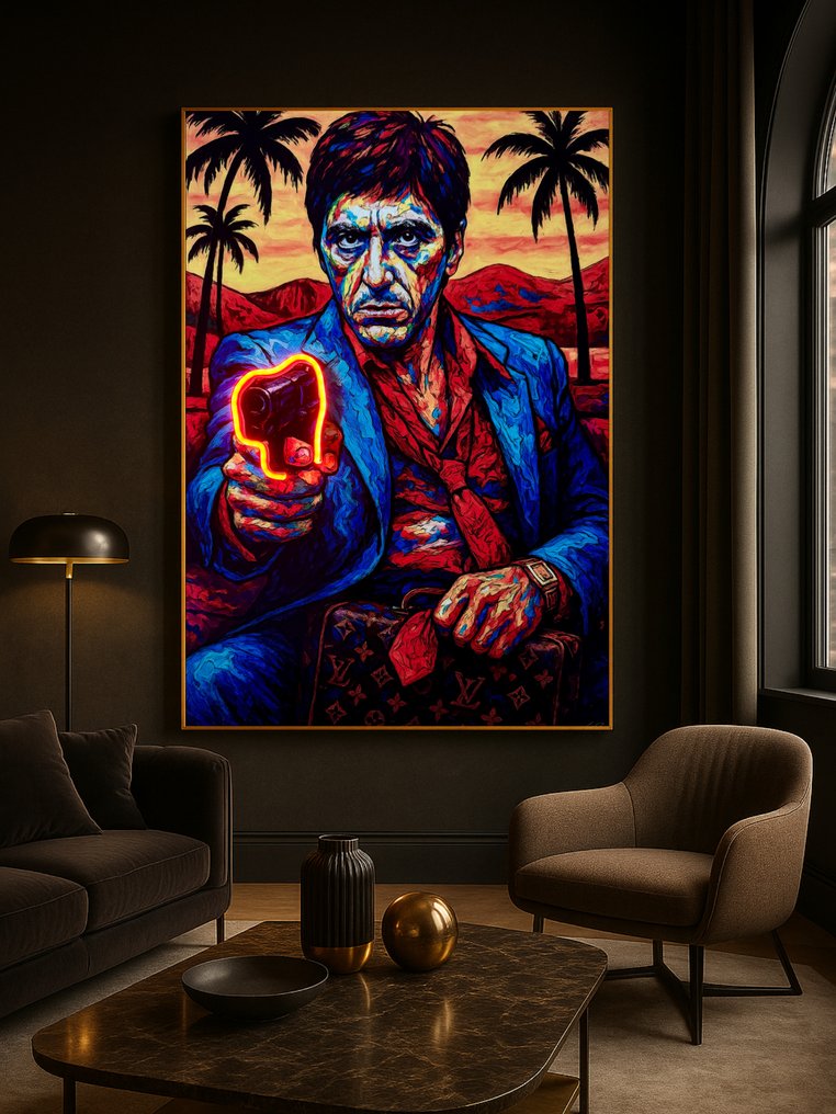 LEDMansion - Scarface LV | Led Wall Artwork #2.1