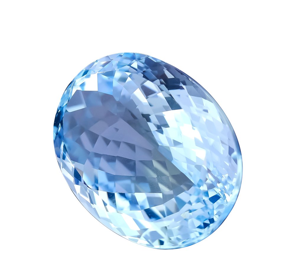 1 pcs  Bleu Topaze  - 164.83 ct - International Gemological Institute (IGI) #3.2