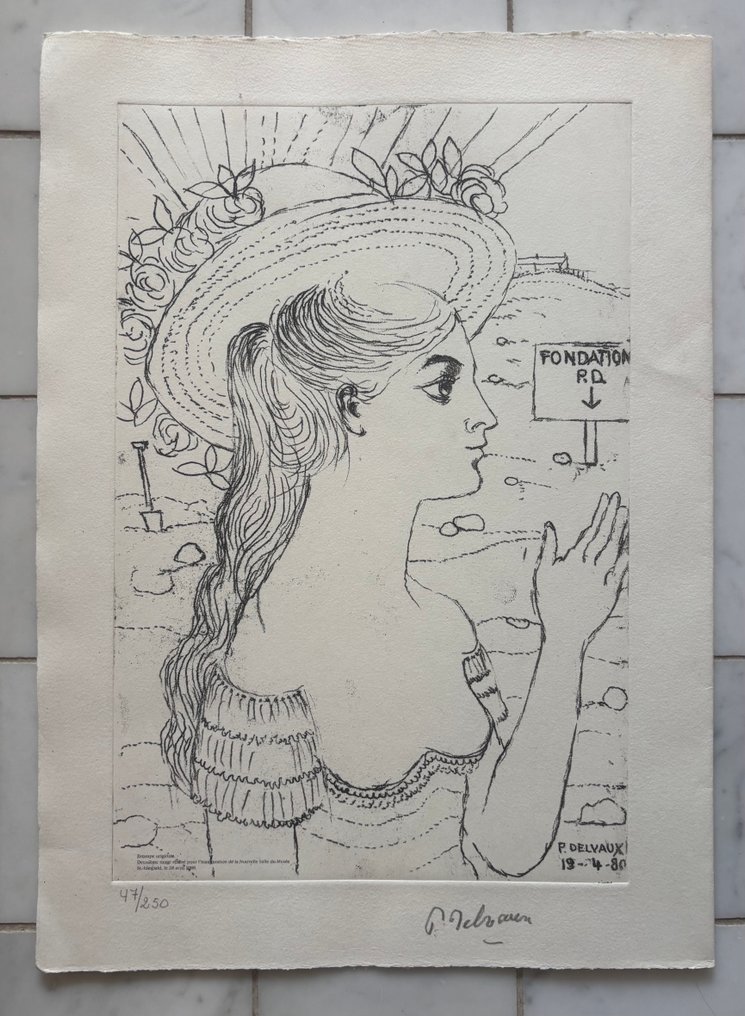 Paul Delvaux - La Femme du Silence #4.3