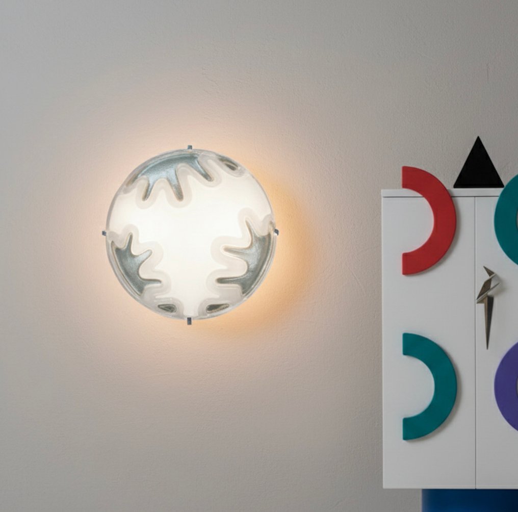 KDLN - Alessandro Mendini - Wandlamp - Mandala - Glas, Metaal #1.0