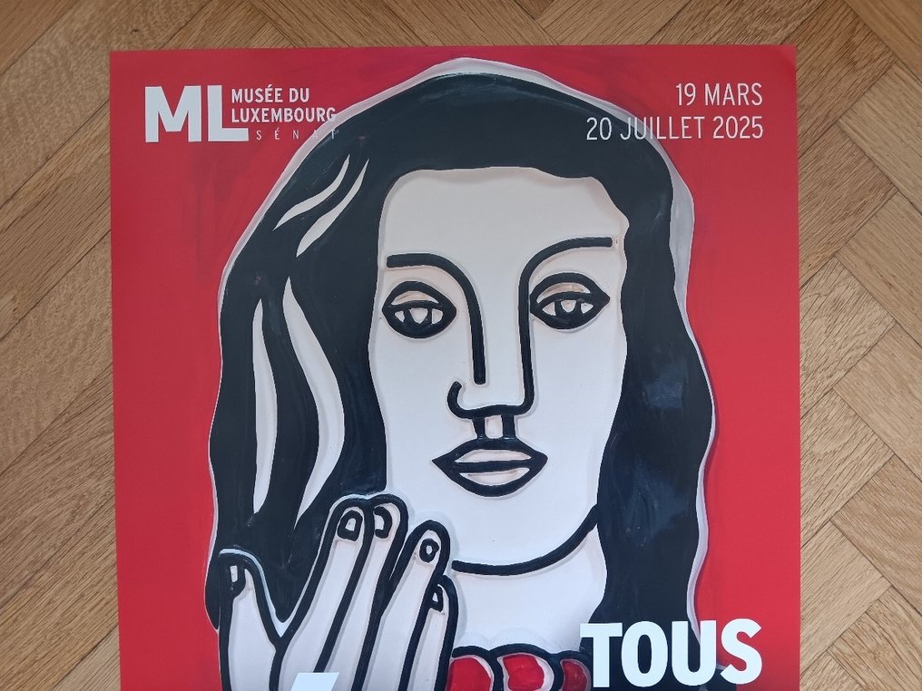Fernand Leger & Martial Raysse - Deux affiches originales d'exposition - Tous Léger ! - Paris - 2025 #3.2