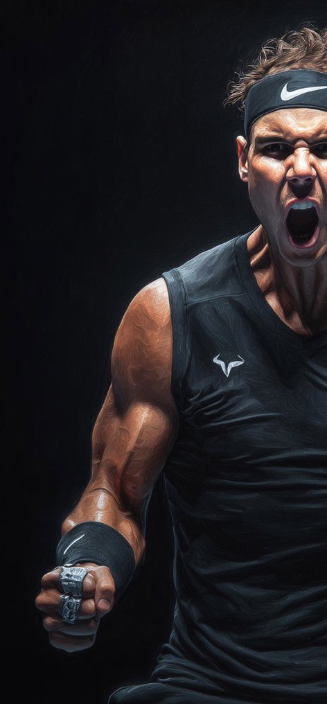 Canvas Fit - Alberto Ricardo - Rafael Nadal – Corazón indomable #2.1