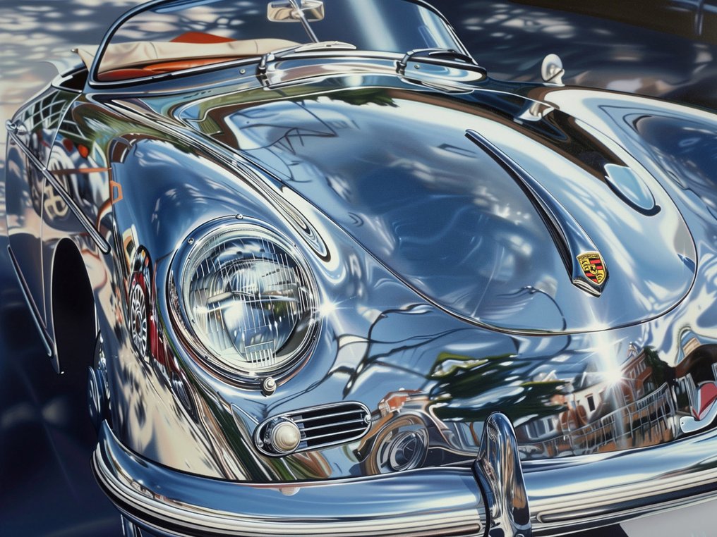 Canvas Fit - Alberto Ricardo - Porsche 356 Speedster – Reflejos de Eternidad #1.0
