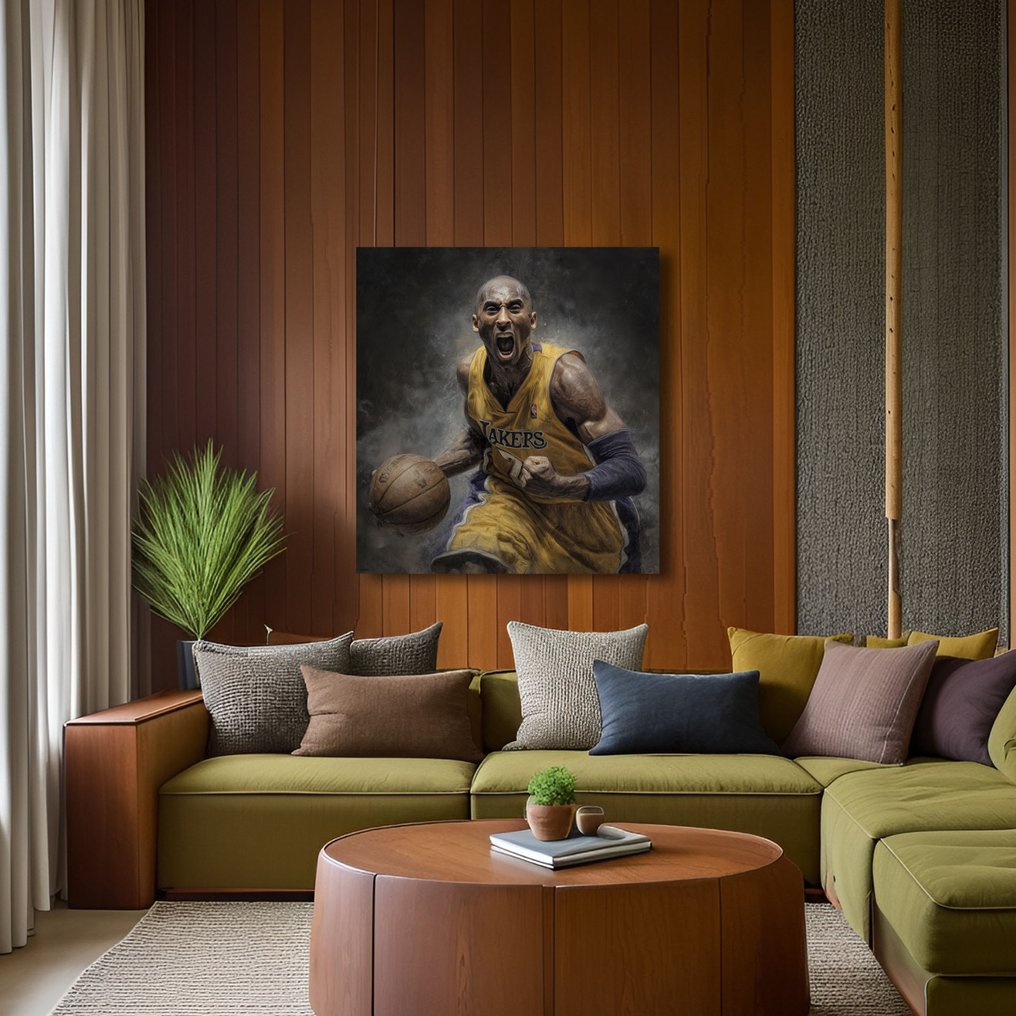 Canvas Fit - Alberto Ricardo - Kobe Bryant – Mamba Mentality en estado puro #1.0