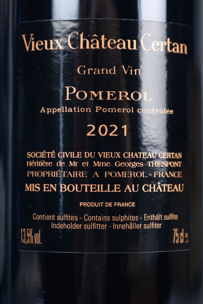 2021 Vieux Château Certan - Pomerol - 1 Pullo (0.75L) #3.2