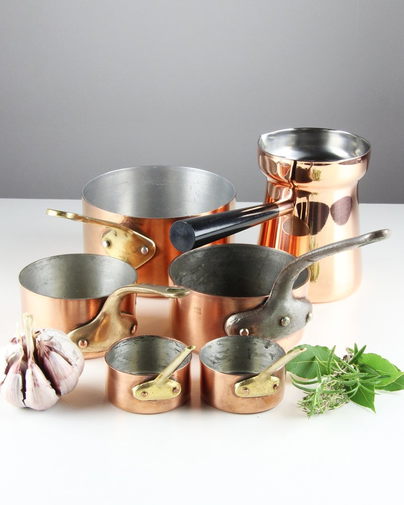 Culinox, Falk, Leclerq - Τηγάνι (6) - Χαλκός, Κασσίτερος, Ορείχαλκος #1.0