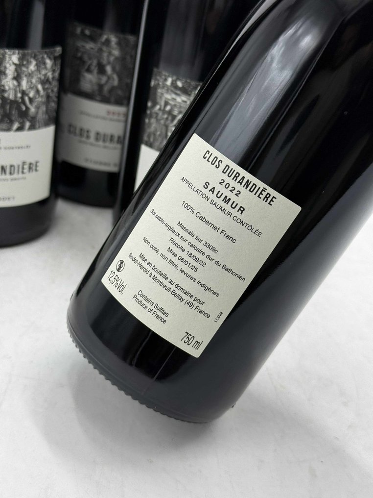 2022 Etienne Bodet "Clos Durandière" - Saumur - 6 Bottles (0.75L) #3.2