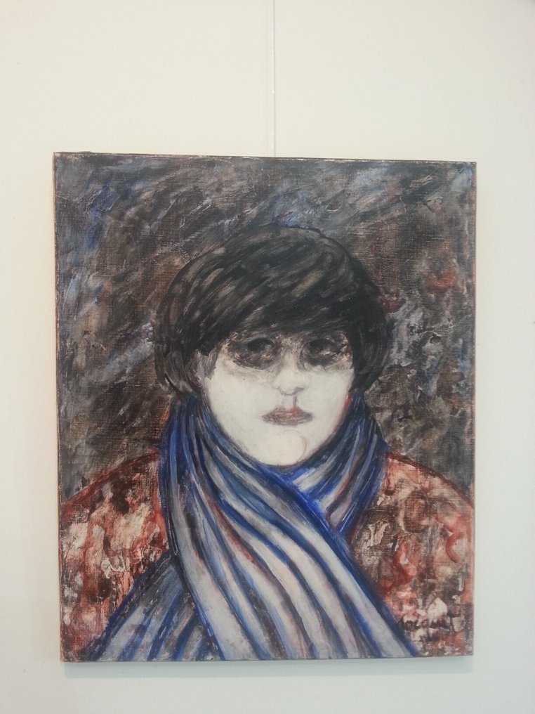 Jeanne Socquet (1928-2024) - L'écharpe bleue #2.1