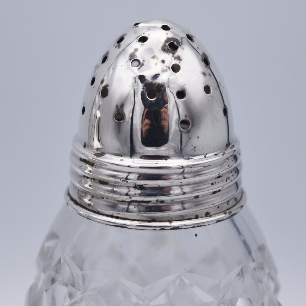 Salt cellar (2) - 銀, 水晶 #3.2