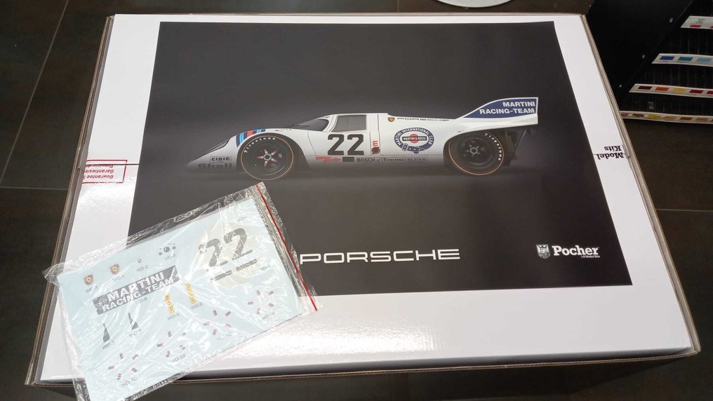 Pocher 1:8 - Modellbil - Pocher Porsche 917KH Martini #3.2