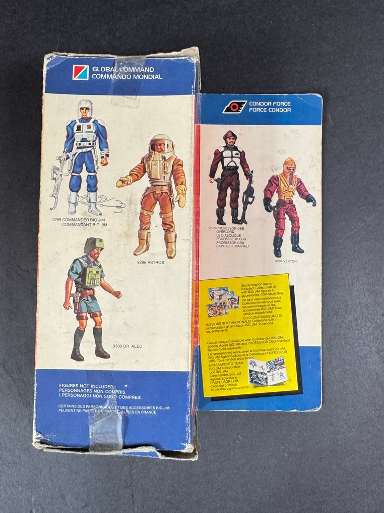 Mattel - 可动人偶 Big Jim - Baron Fangg - ref. 9302 - 1970-1980 - 意大利 #3.2