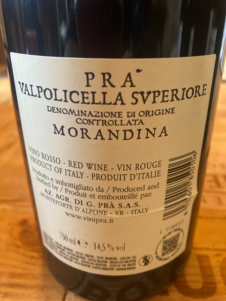 2020 Pra, Morandina - Valpolicella DOC, Superiore - 6 Sticle (0.75L) #3.2