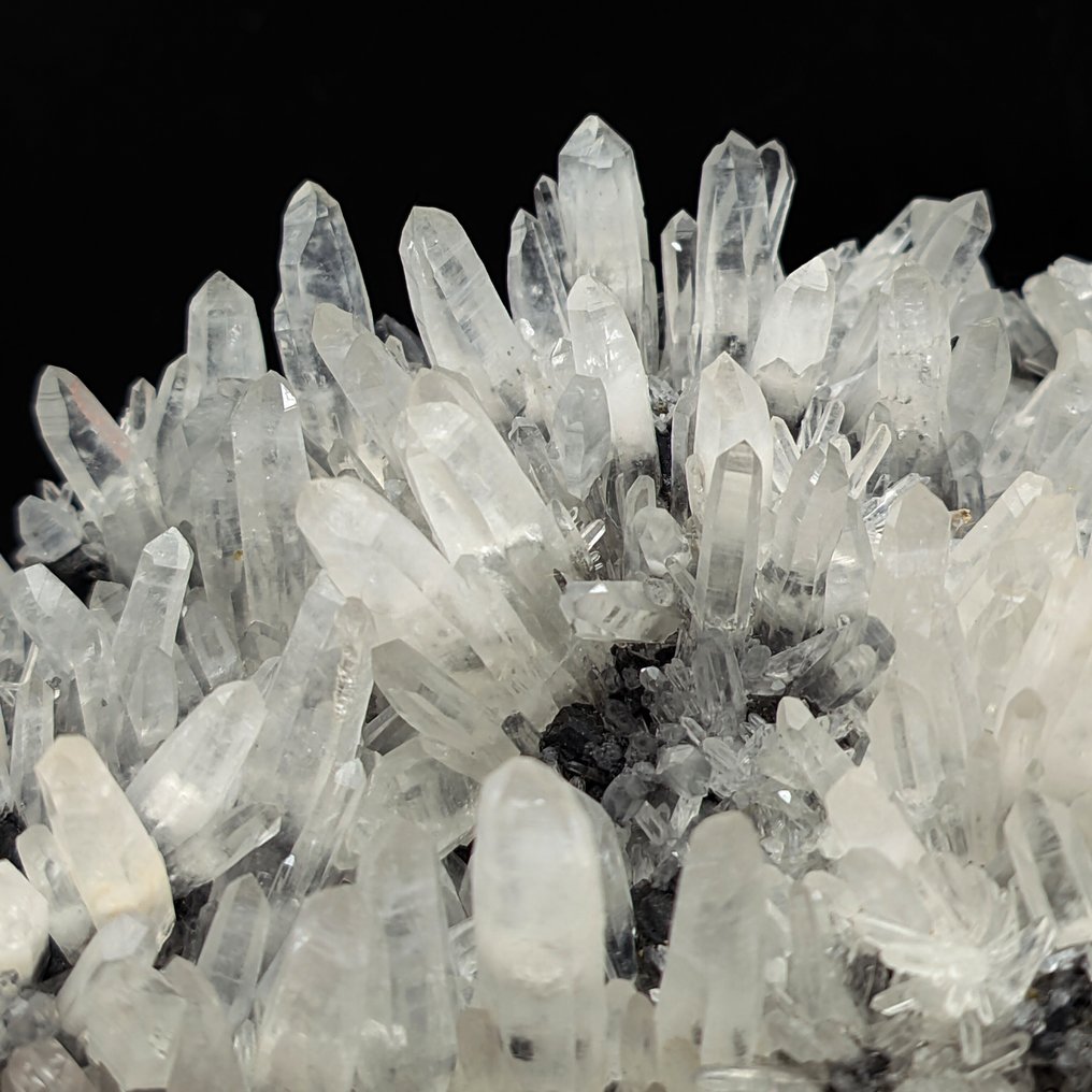 18cm, QUARZI IALINI with Sphalerite and Galena, Peru Crystals on matrix - Height: 183 mm - Width: 98 mm- 1042 g #2.1