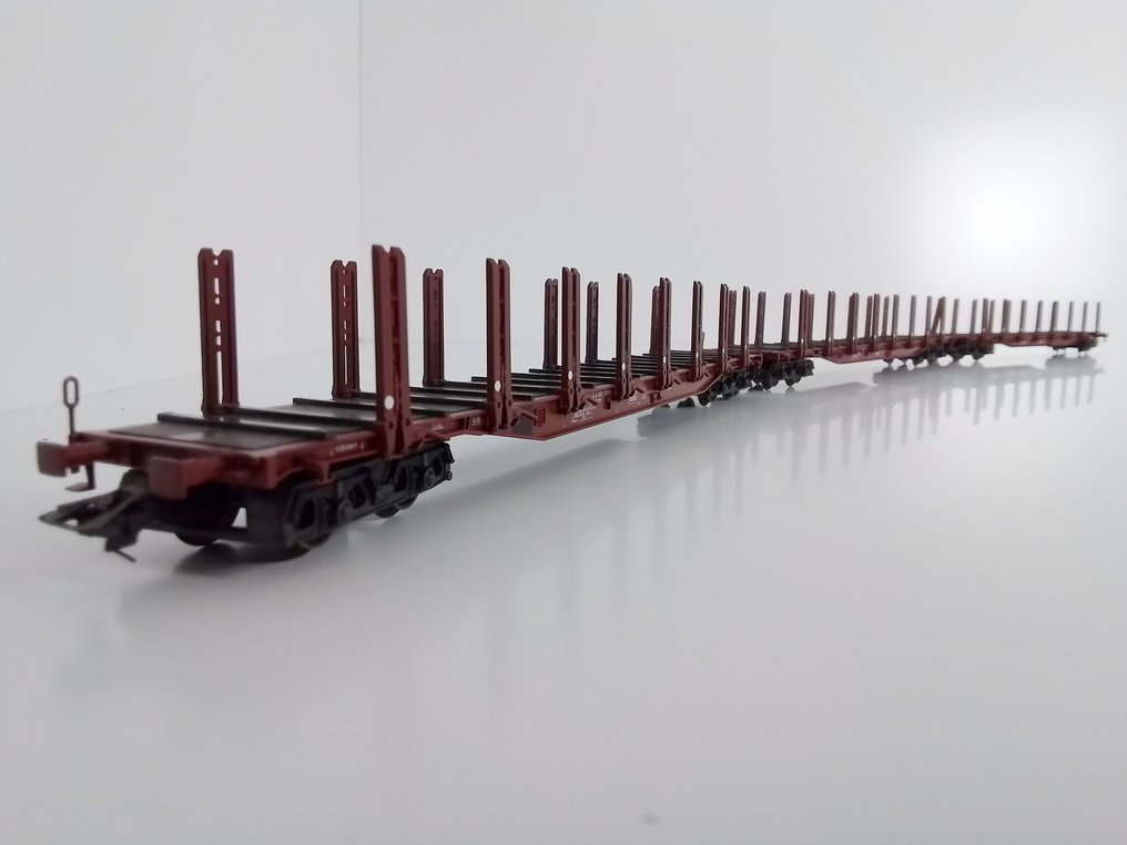 Märklin H0 - 4771 - Τρένο μοντελισμού (3) - 3 x Rongenwagen τύπος Snps 719 - DB #1.0