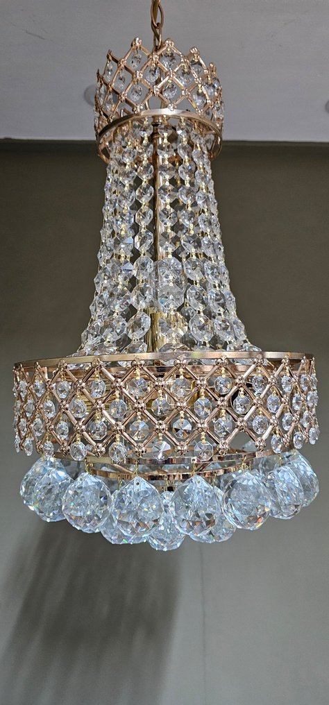 枝形吊燈 - 水晶, 金屬 #1.0