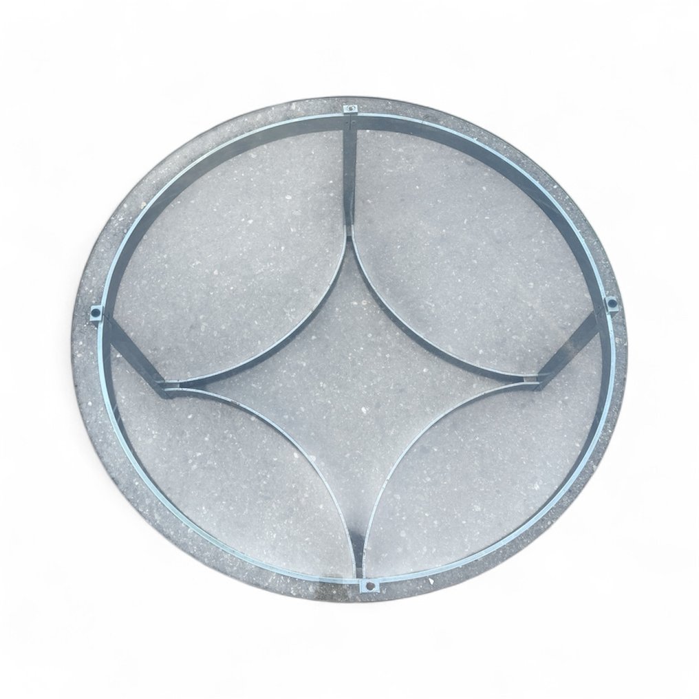 Table - Verre, Chrome, Acier #2.1