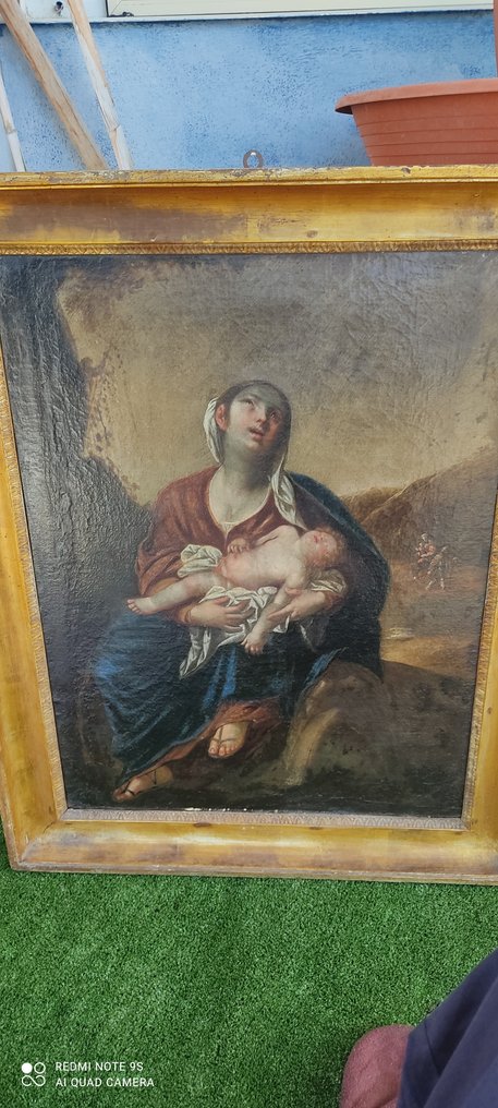 Italiensk skole (XVIII) - Madonna con Bambino #2.1