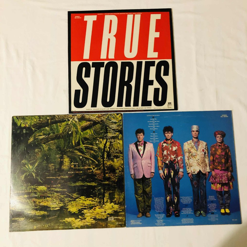 Talking Heads - 3 x LPs - True Stories + Naked+ Little Creatures - Album LP (più oggetti) - 1978 #1.0