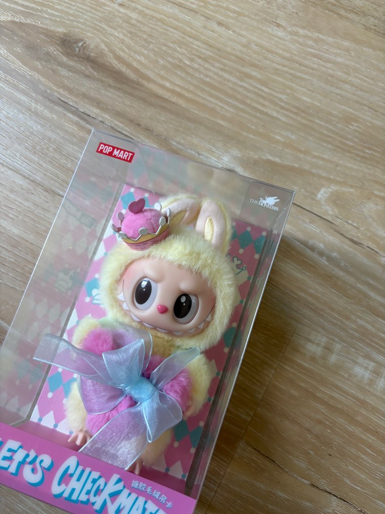 Pop Mart  - Κούκλα Labubu The Monsters Let's Checkmate Series Vinyl Plush Hanging Card - 2020+ - Κίνα #1.0