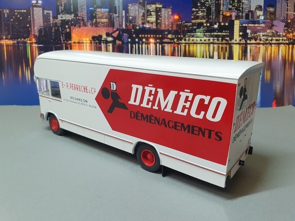 Hachette 1:43 - Model ciężarówki (14) - Berliet GBK75 1967 Déméco Déménagements - Limitowane i wyprzedane #3.2