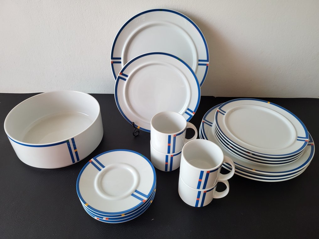 Rosenthal - Service de table (17) - Porcelaine à la cendre d'os - édition limitée #2.1